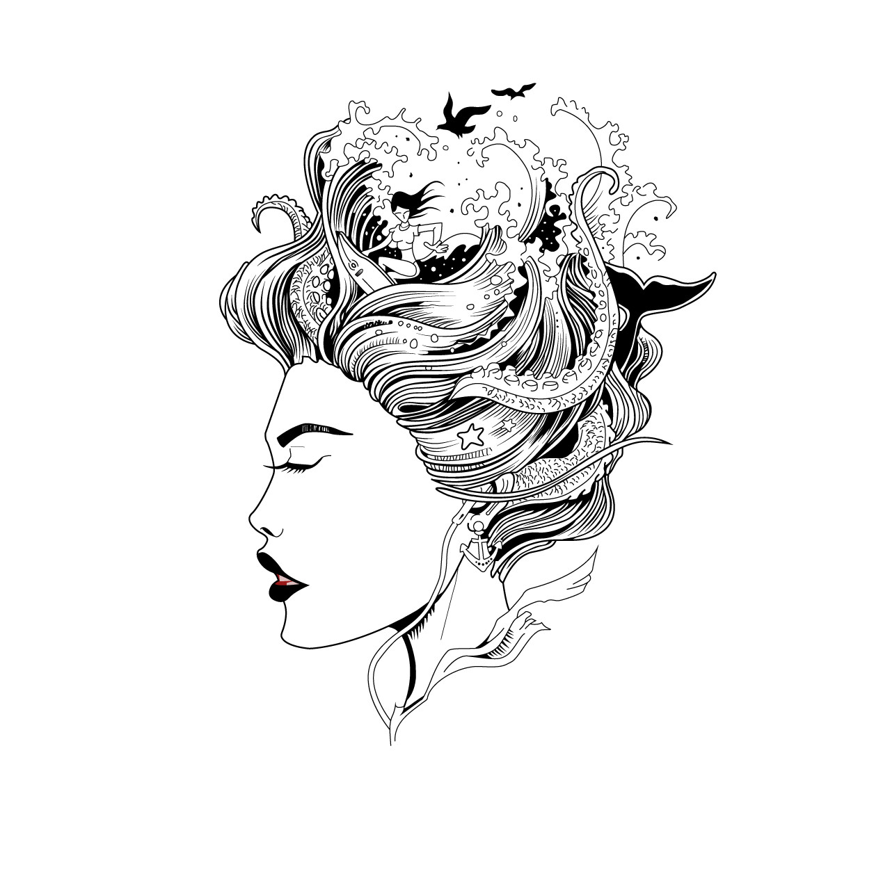 Andre Evangelista Vectorization Of A Kerby Rosanes Draw