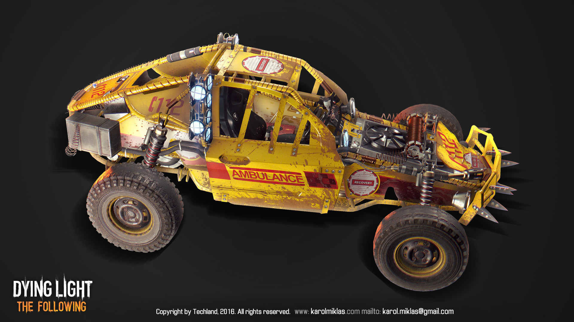 Чертежи для багги dying light