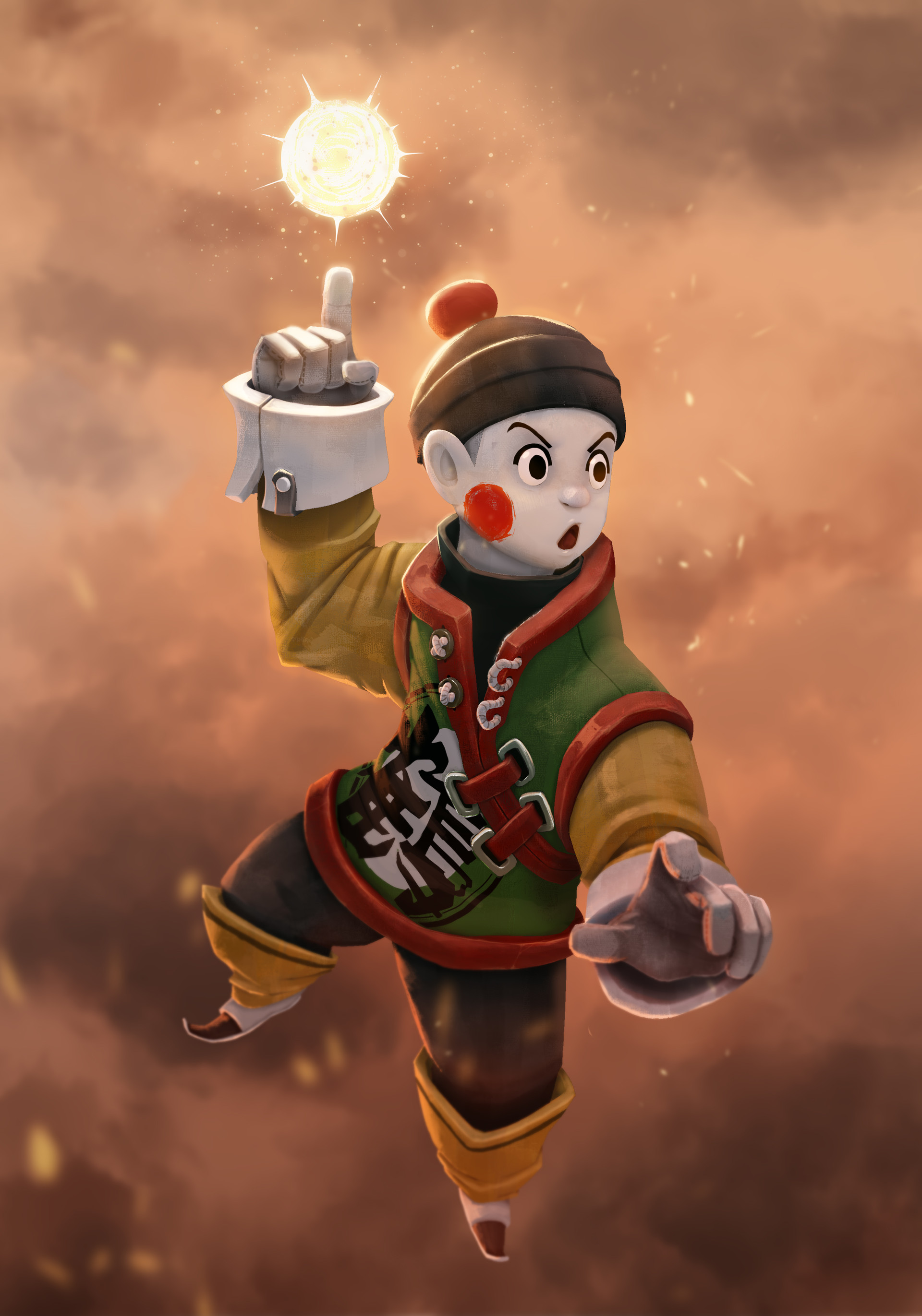 Artstation Dragon Ball Chiaotzu Remy Drouhin Dryms