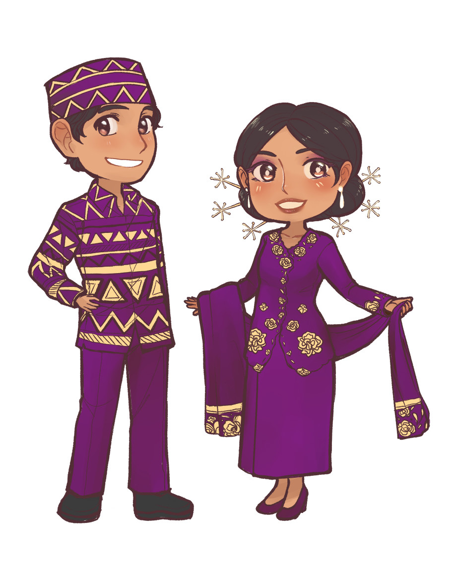 Asean store traditional costume