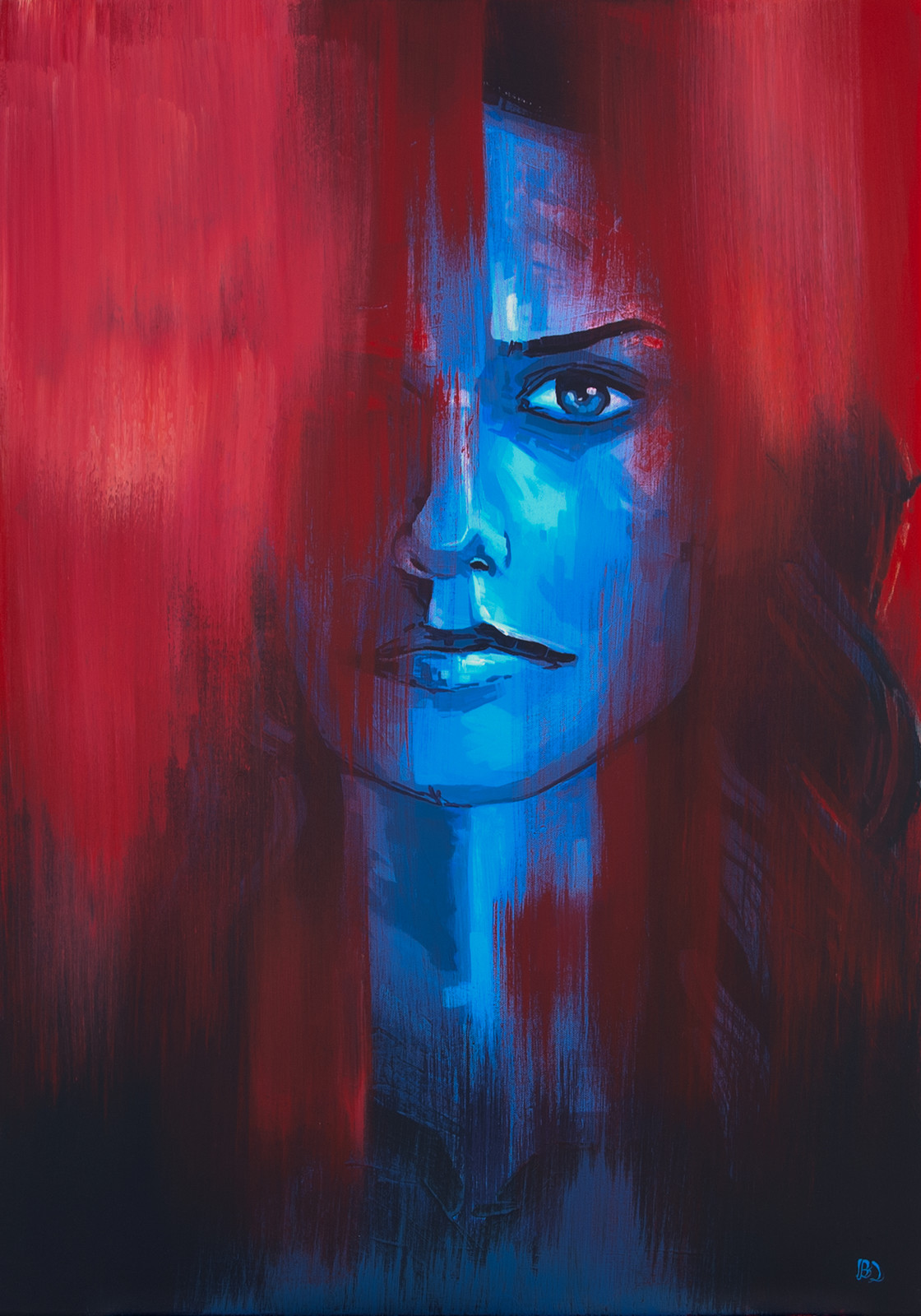 Daydream, Eyes Were Young
Acrylic on canvas (70 x 100cm)