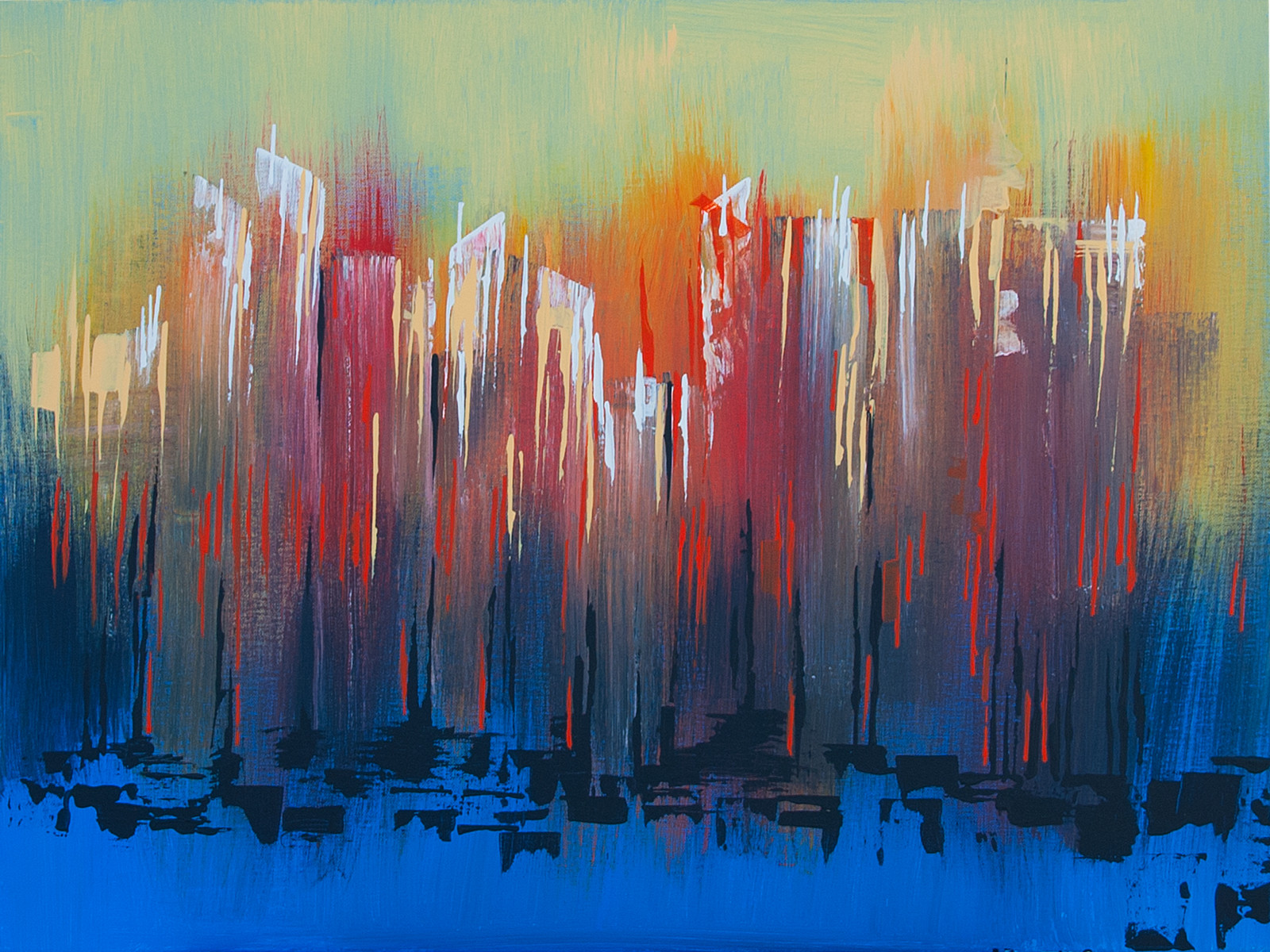 Dream, 4.00 PM
Acrylic on canvas (80 x 60cm)