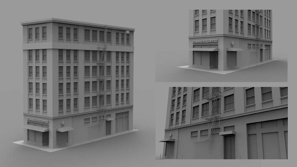3D Environment - Building