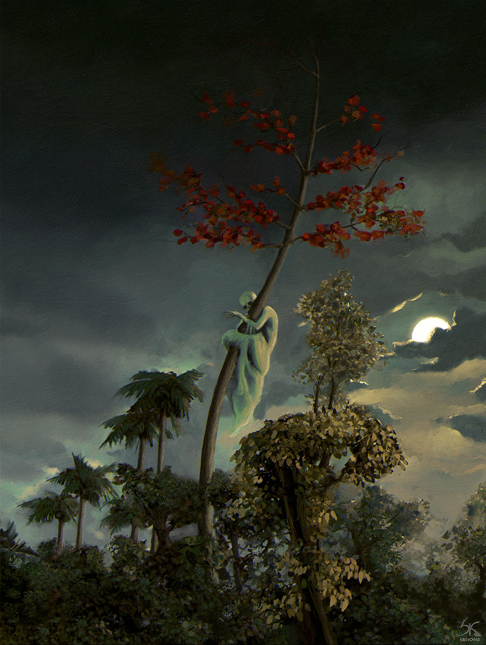 ArtStation Tree ghost