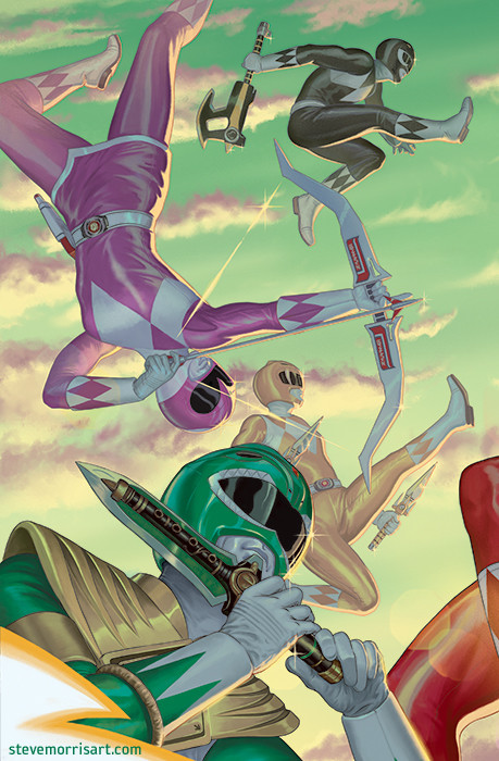 Mighty Morphin Power Rangers #13 Variant Cover – #1 of 12