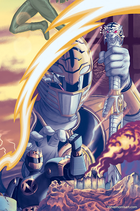 Mighty Morphin Power Rangers #18 Variant Cover – #6 of 12