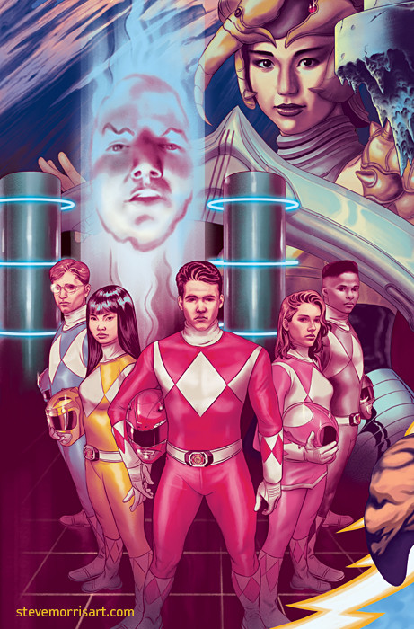 Mighty Morphin Power Rangers #19 Variant Cover – #7 of 12
