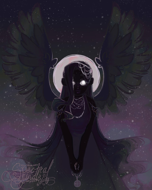 Artstation Nyx Goddess Of Night Erin Tanner
