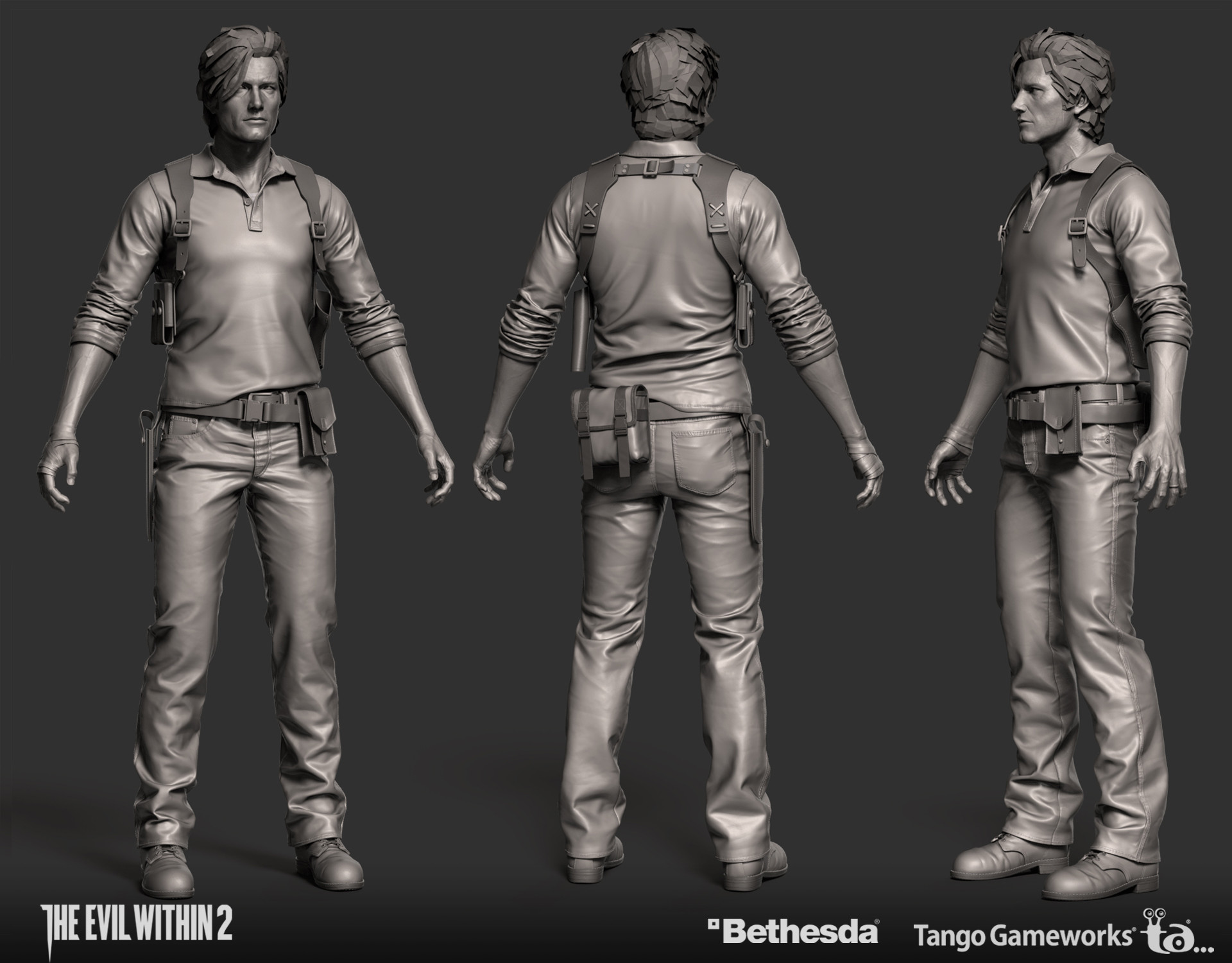 Yoshifumi Hattori THE EVIL WITHIN2 Sebastian Castellanos yoshifumi-hattori-the-evil-within2-sebastian-castellanos