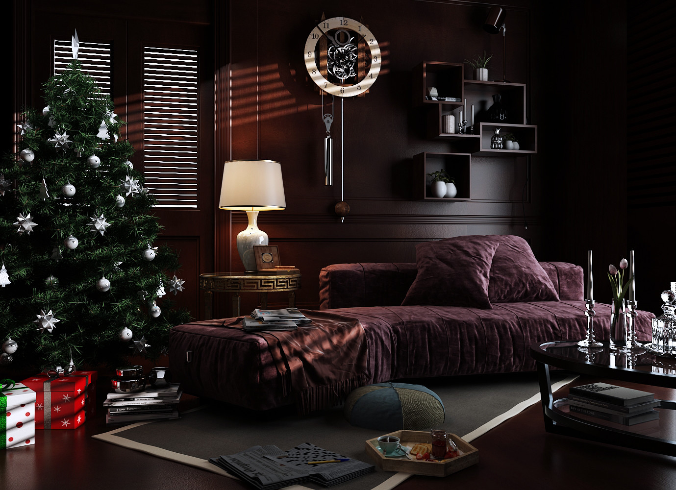 Nurefsan Derman Living Room 3d Interior Design Study