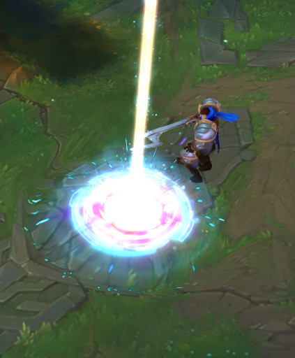 R laser beam