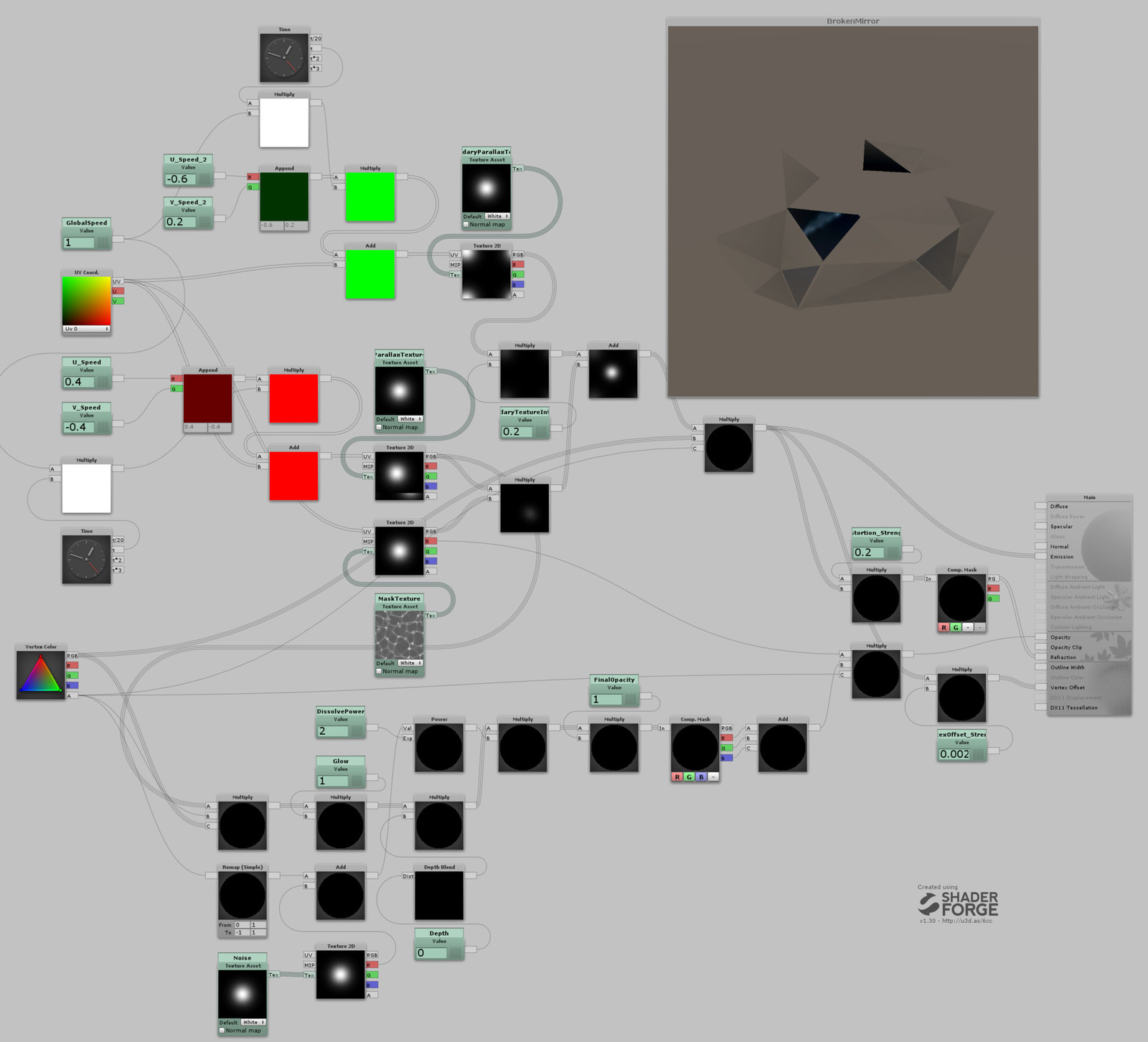 Crystal Shader Node
