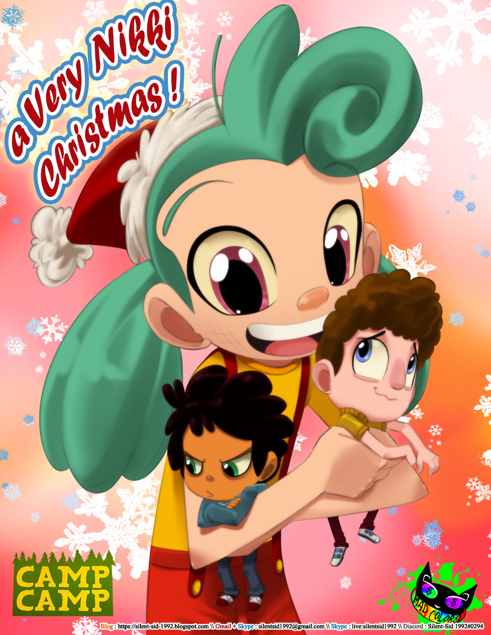 Artstation Camp Camp A Very Nikki Christmas Sid Silent