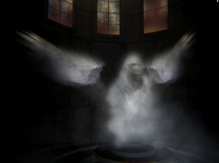 Adding in the angel texture.
