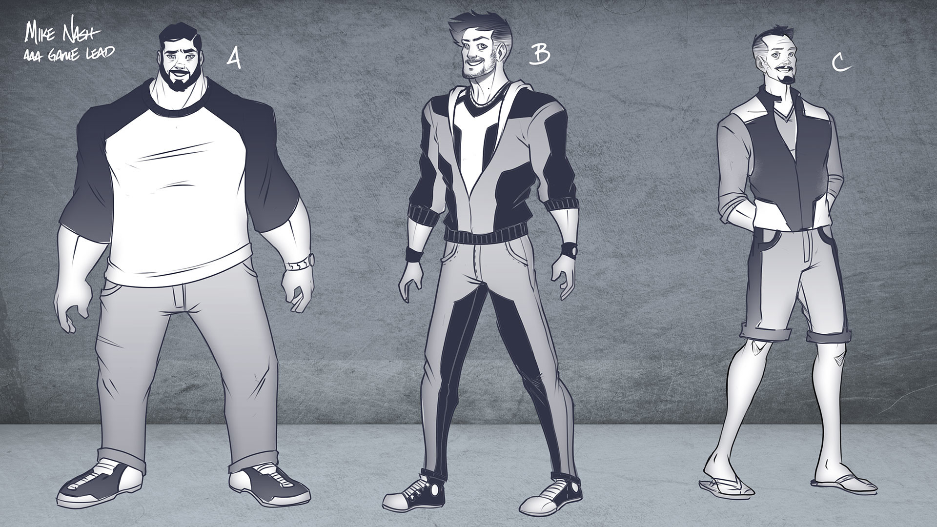Chx welch azuregaming characterdesign mikenash 04