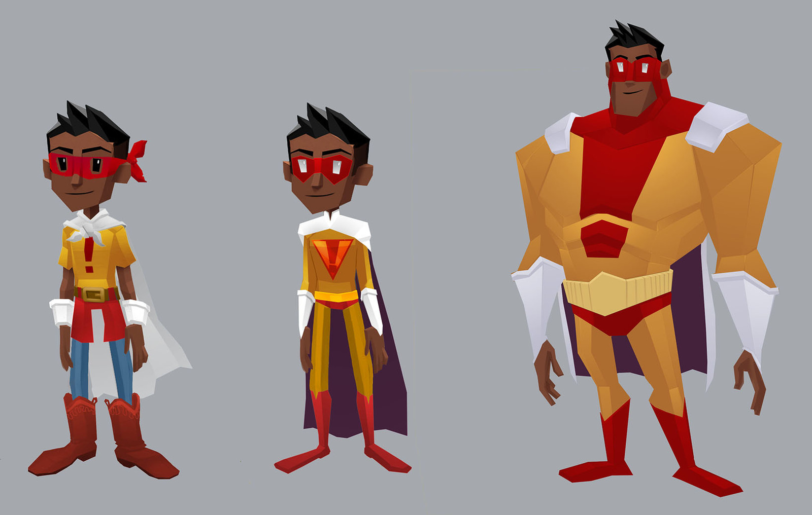 Superhero theme avatar design
