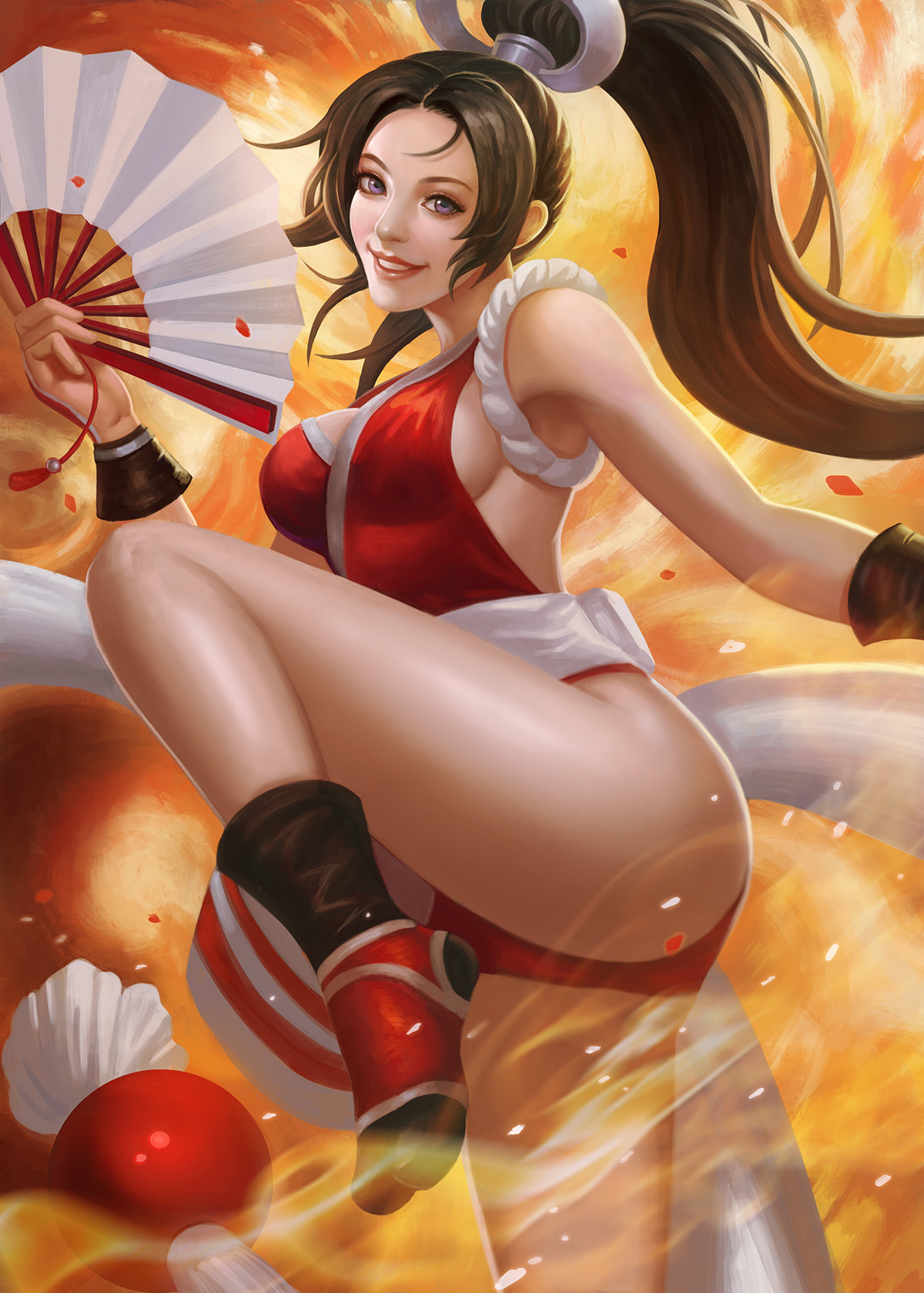 fanart ～ mai shiranui.