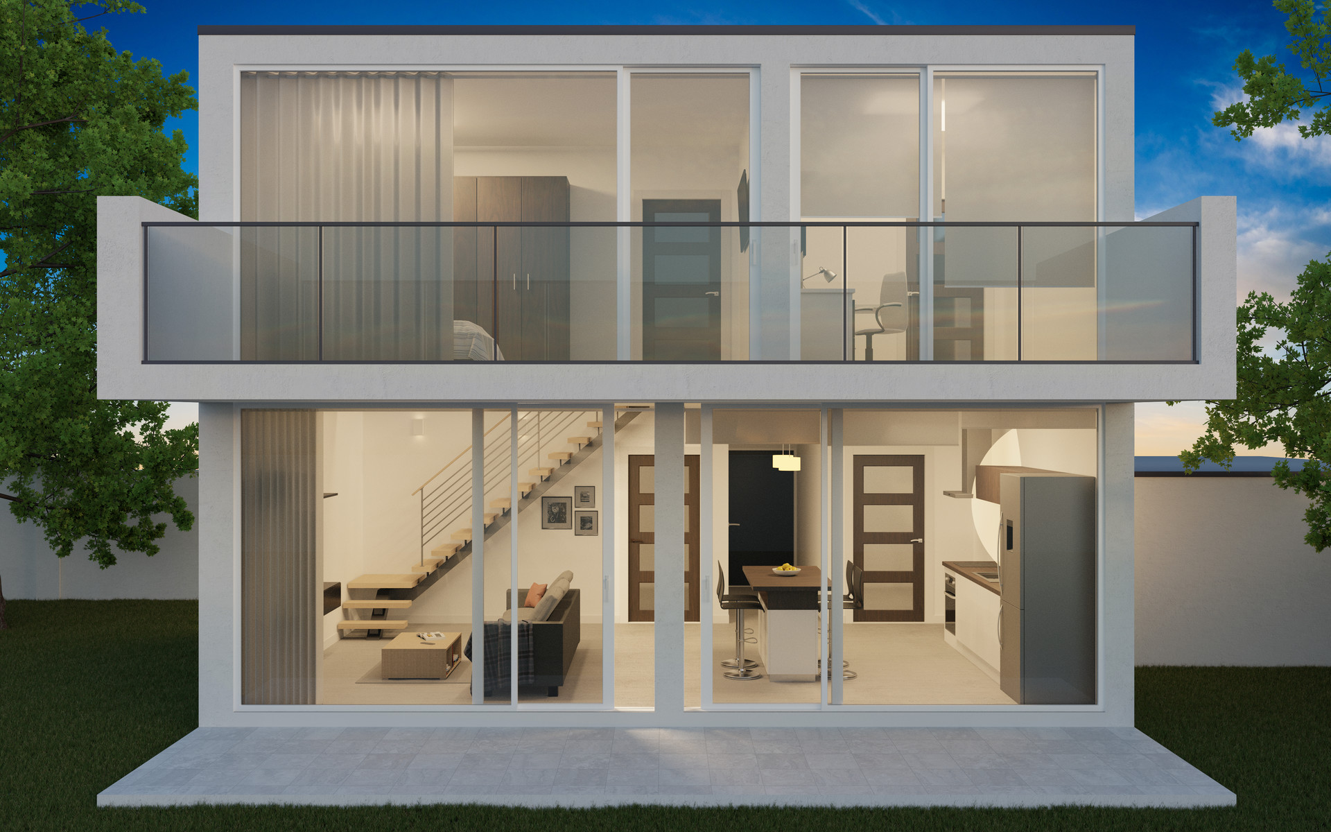 Artstation Modern House Alexandru Popa