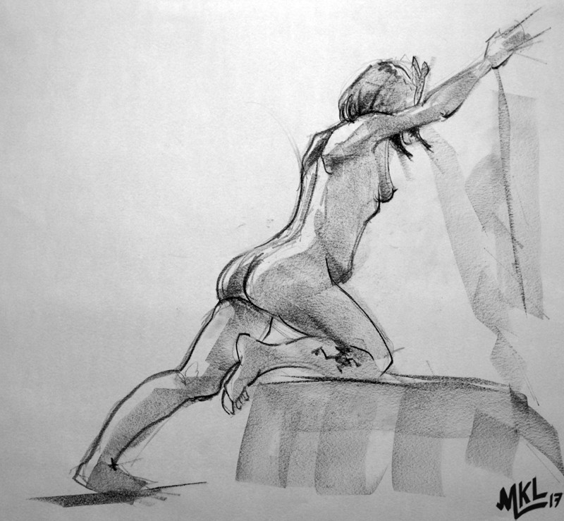 Life drawing oct-dec (medium poses)