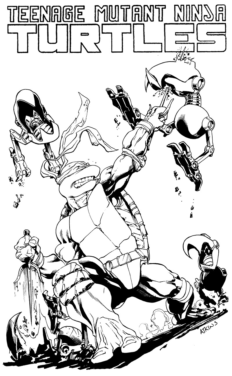 Orignal Pencils and Inks by Robert Atkins