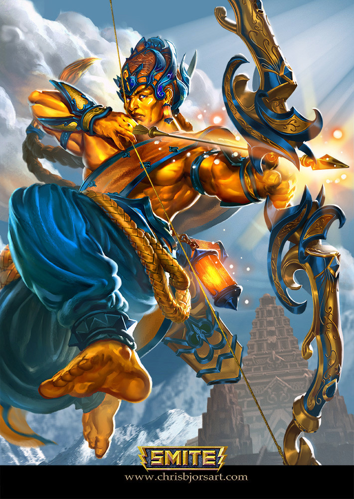 Artstation Rama Gold Skin Chris Bjors