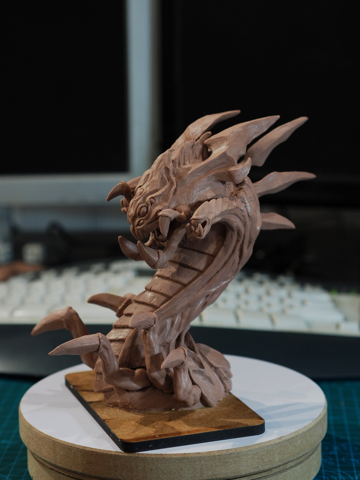 Baron Nashor clay sculpt