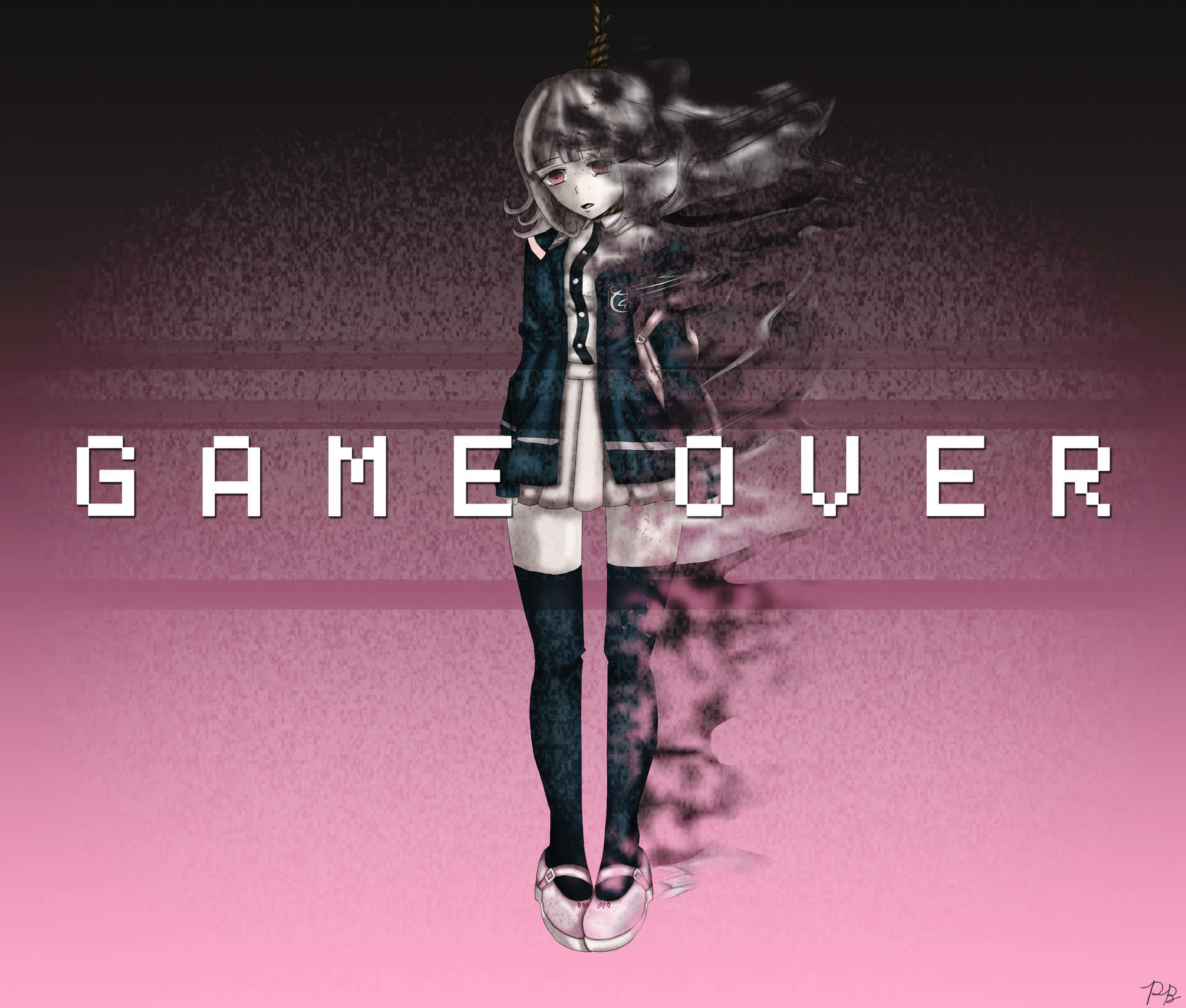 Artstation Chiaki Game Over Paul Alvin Buquiron