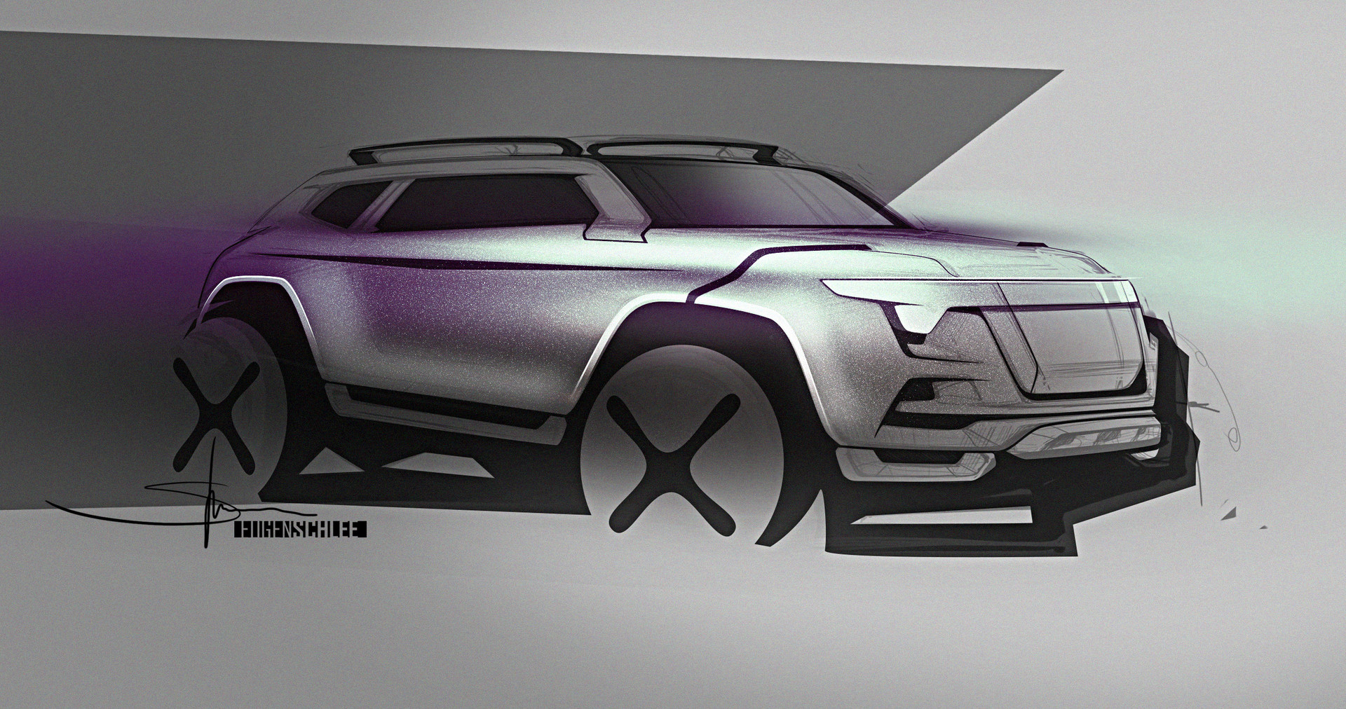 photoshop car design