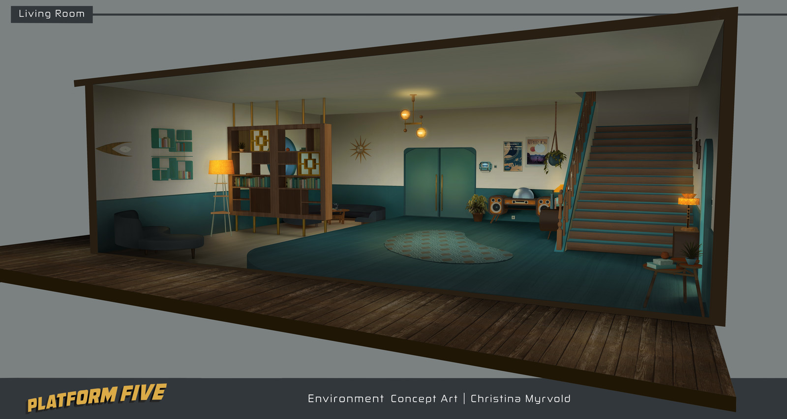 Platform Five - Environment Concept Sheet 01