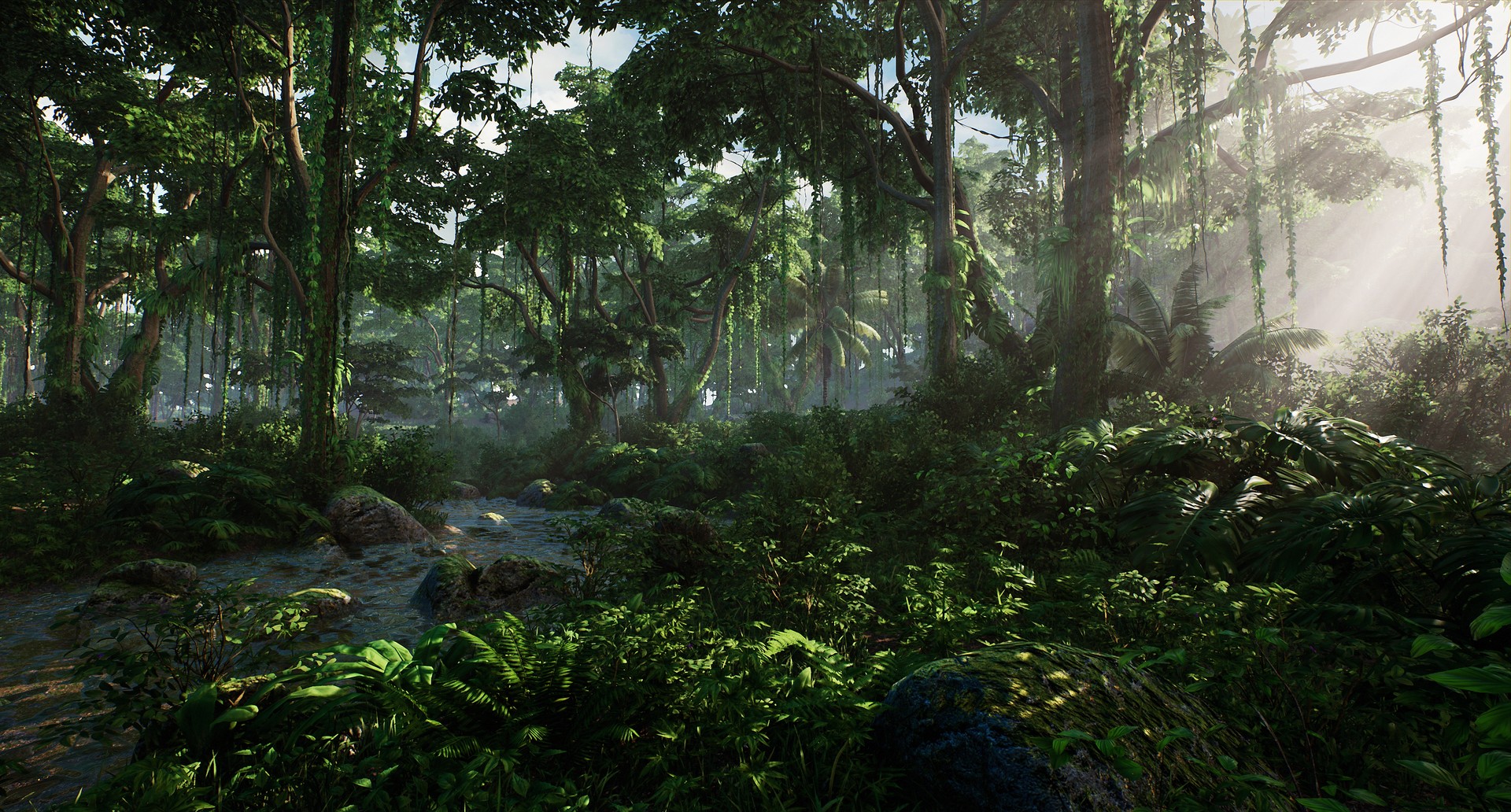 Baiquni Abdillah - Tropical Forest - UE4