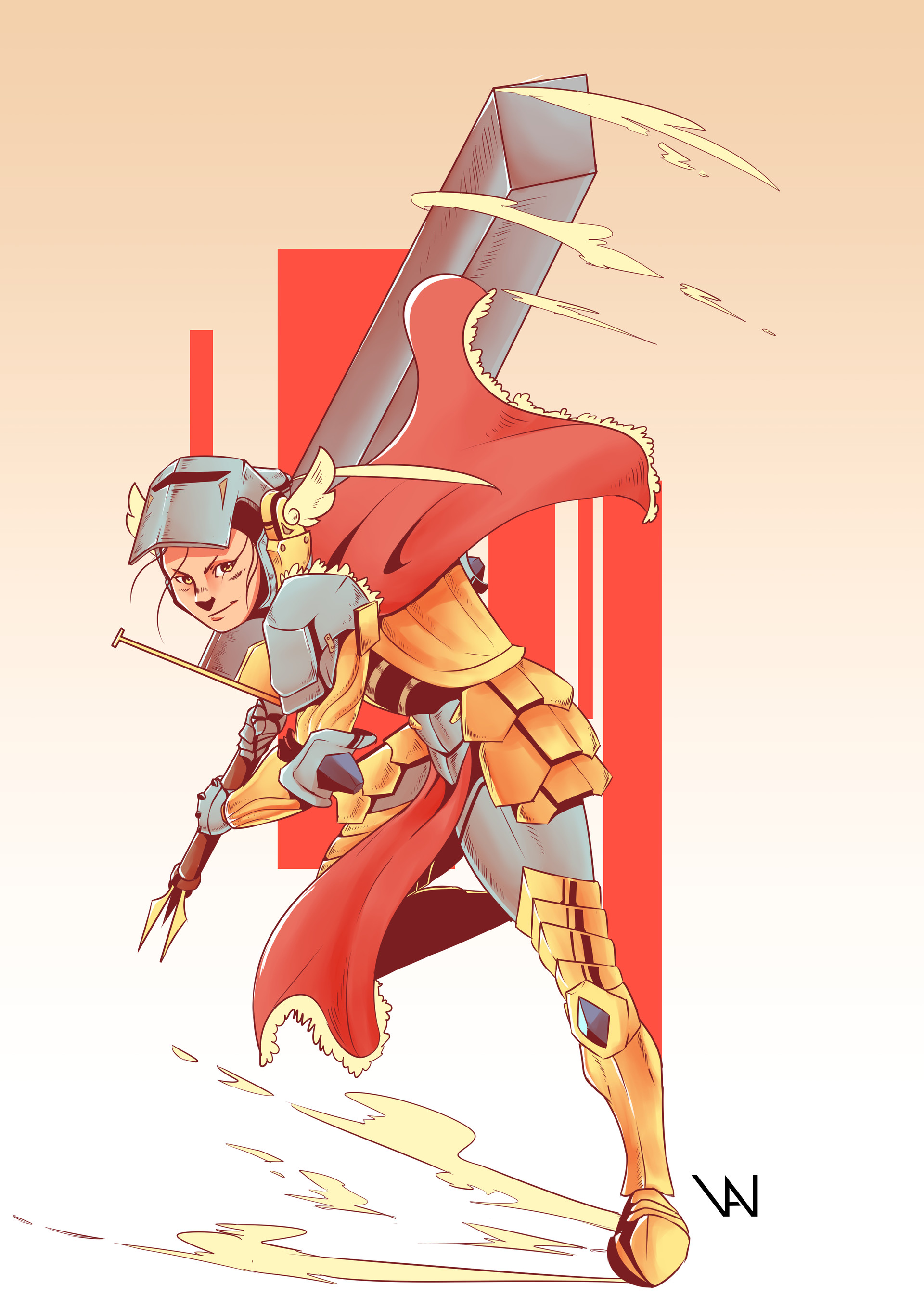 ArtStation - Brave Knight