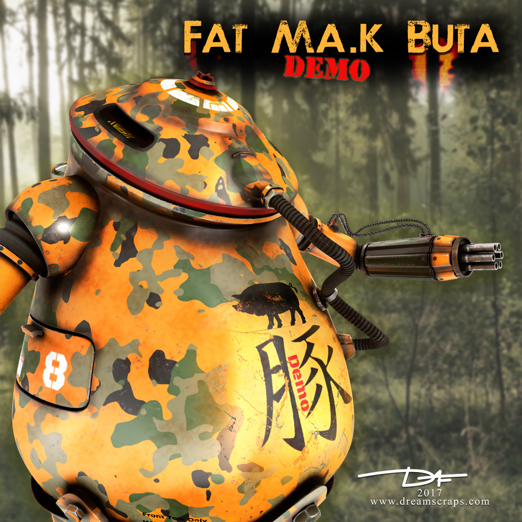 Daffydd Morgan - Fat Ma.k Buta Demo #8 - Powered Armor