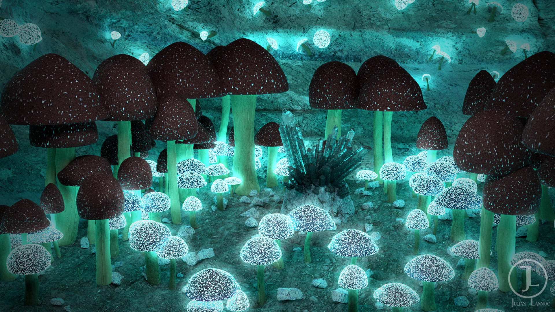 Julian lannoo mushroom cave