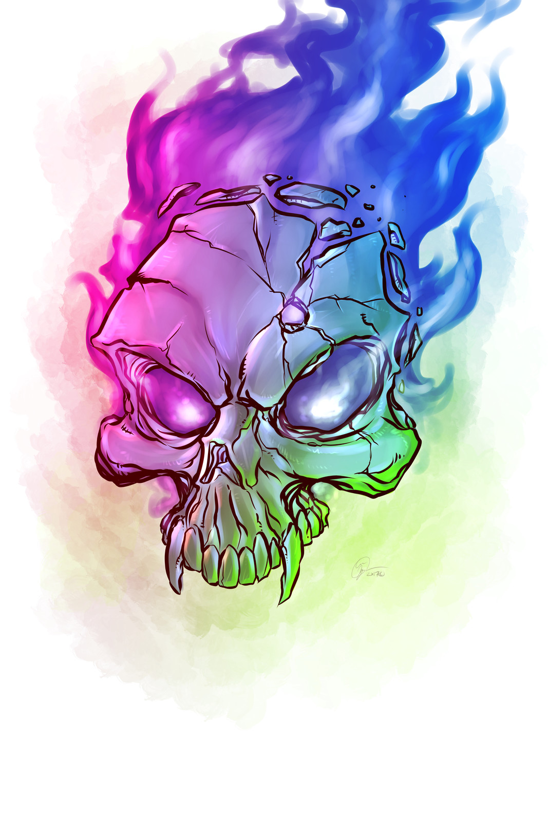 Kill Shot #Skull #SurfaceArt #CreatedOnSurface #Drawing #Sketch #Illustration #DailySketch #SketchBook #ConceptArt #CharacterDesign #Sketching #SurfaceBook2 #ClipStudio