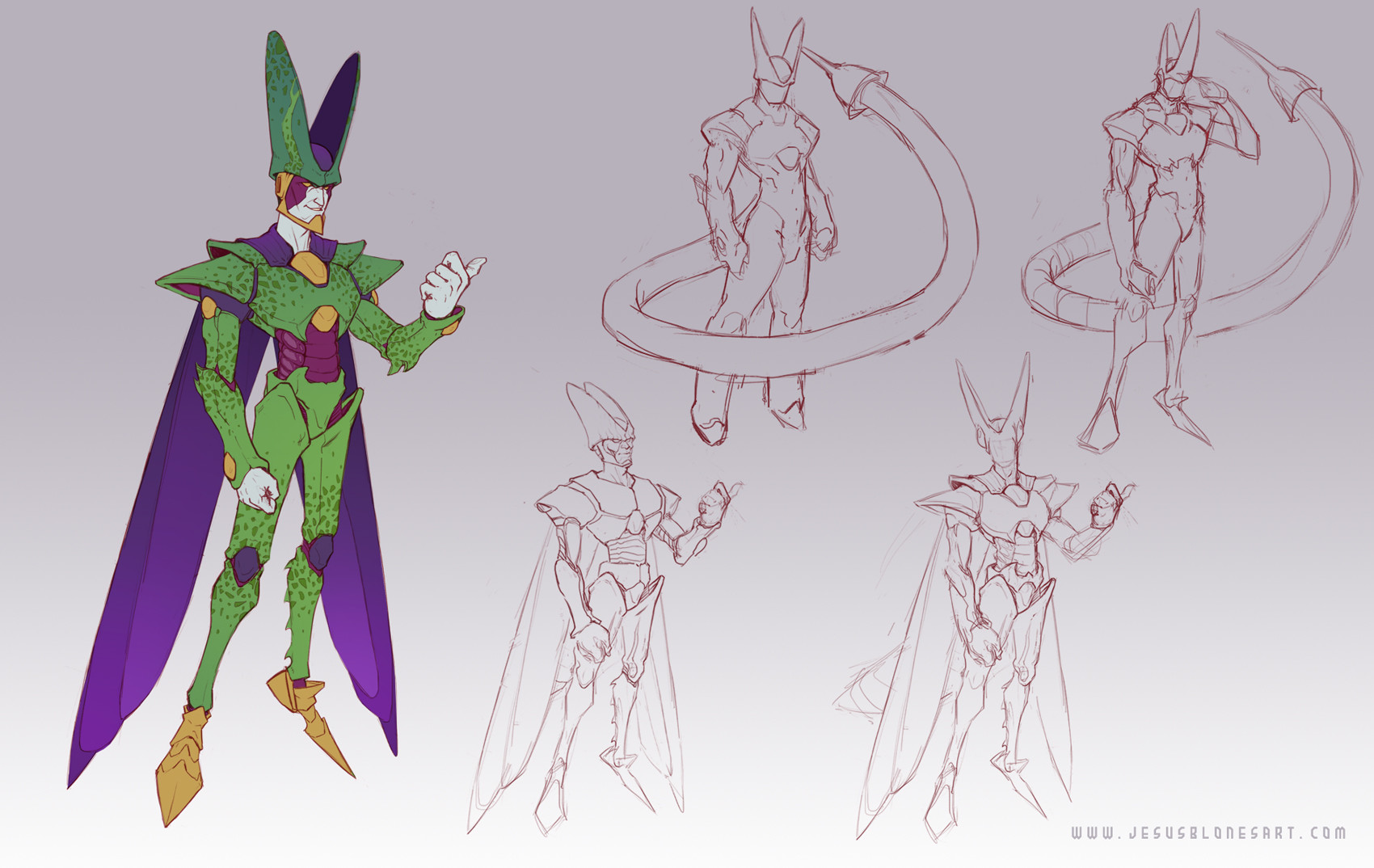 Jesus Blones Cell Dragon Ball Z
