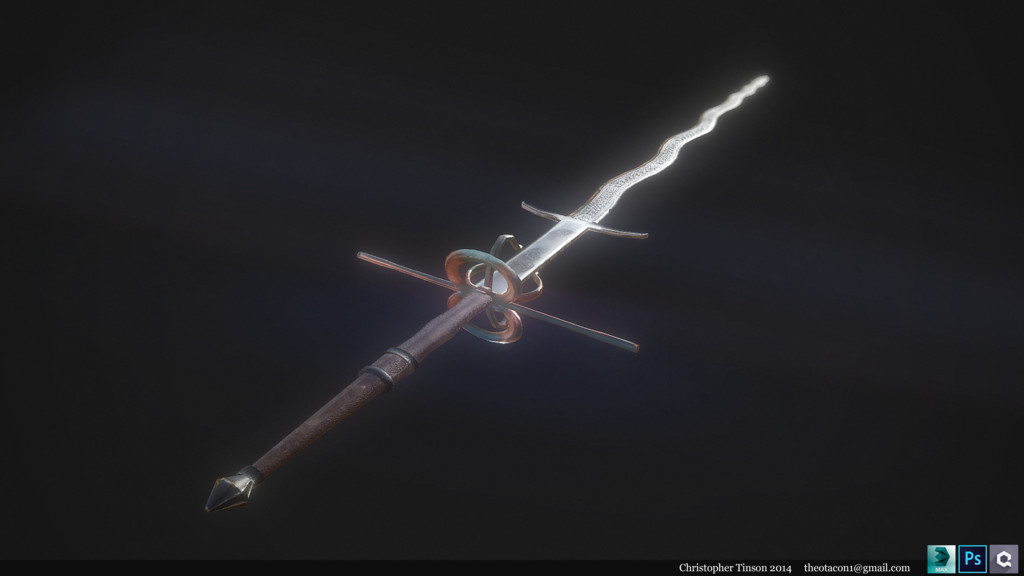 wallpapers Flamberge Zweihander flamberge zweihander power of the wavy