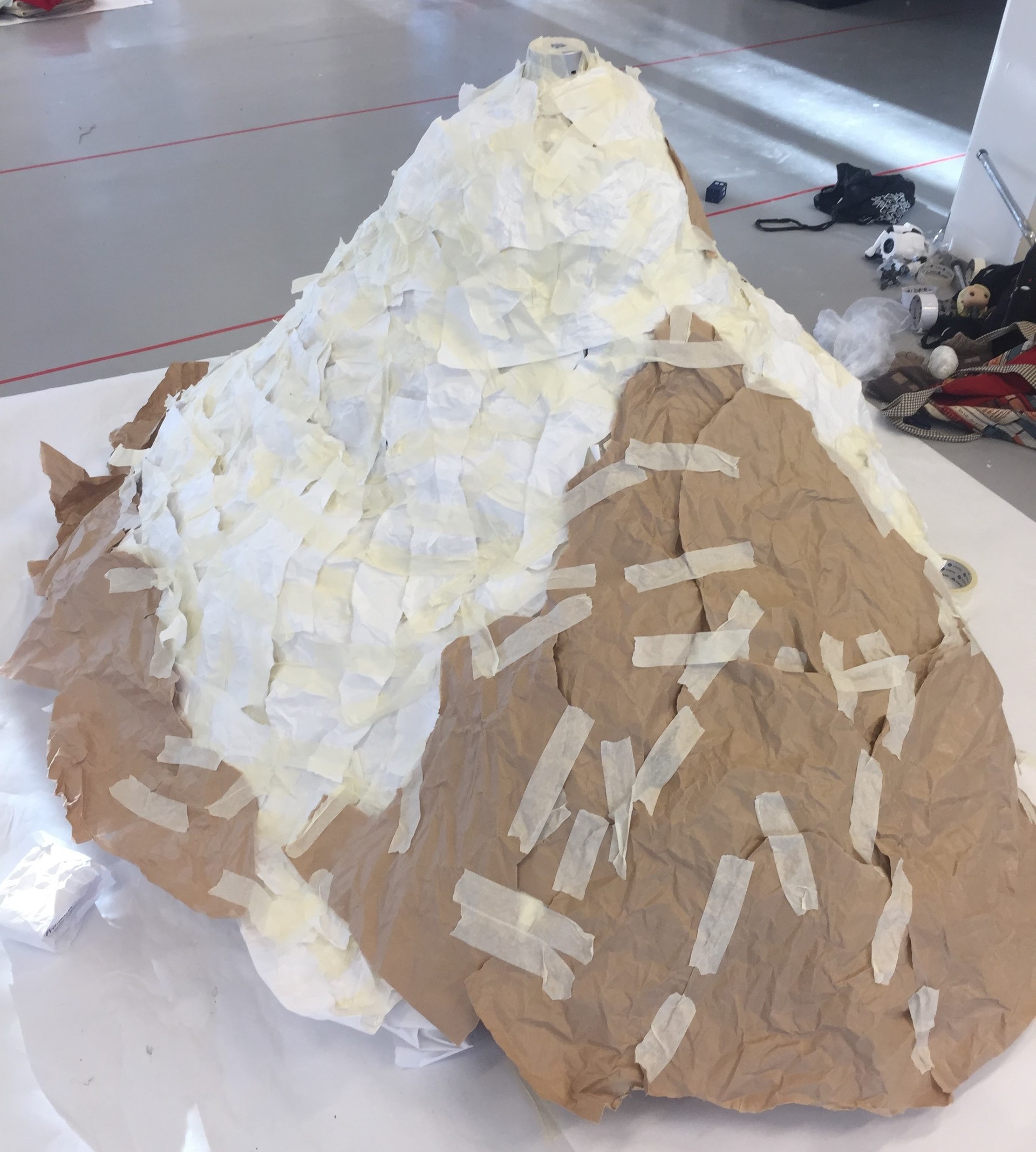 Artstation Paper Mache Mountain Daniel Areskjold