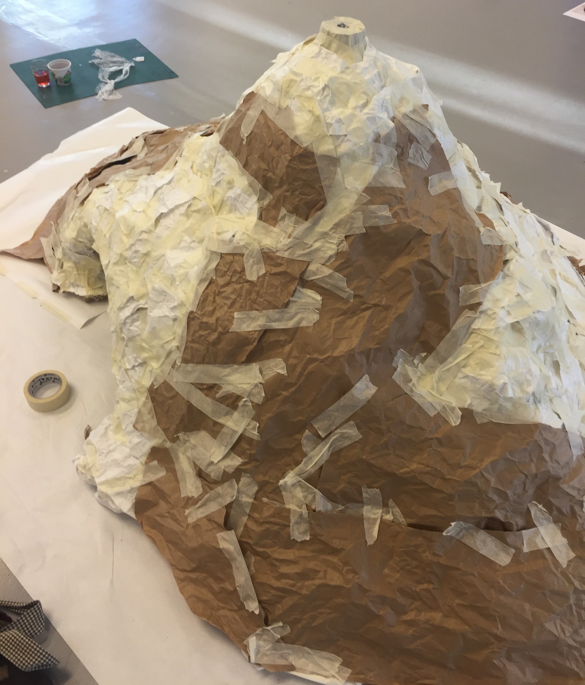 Daniel Åreskjold Paper Mache mountain