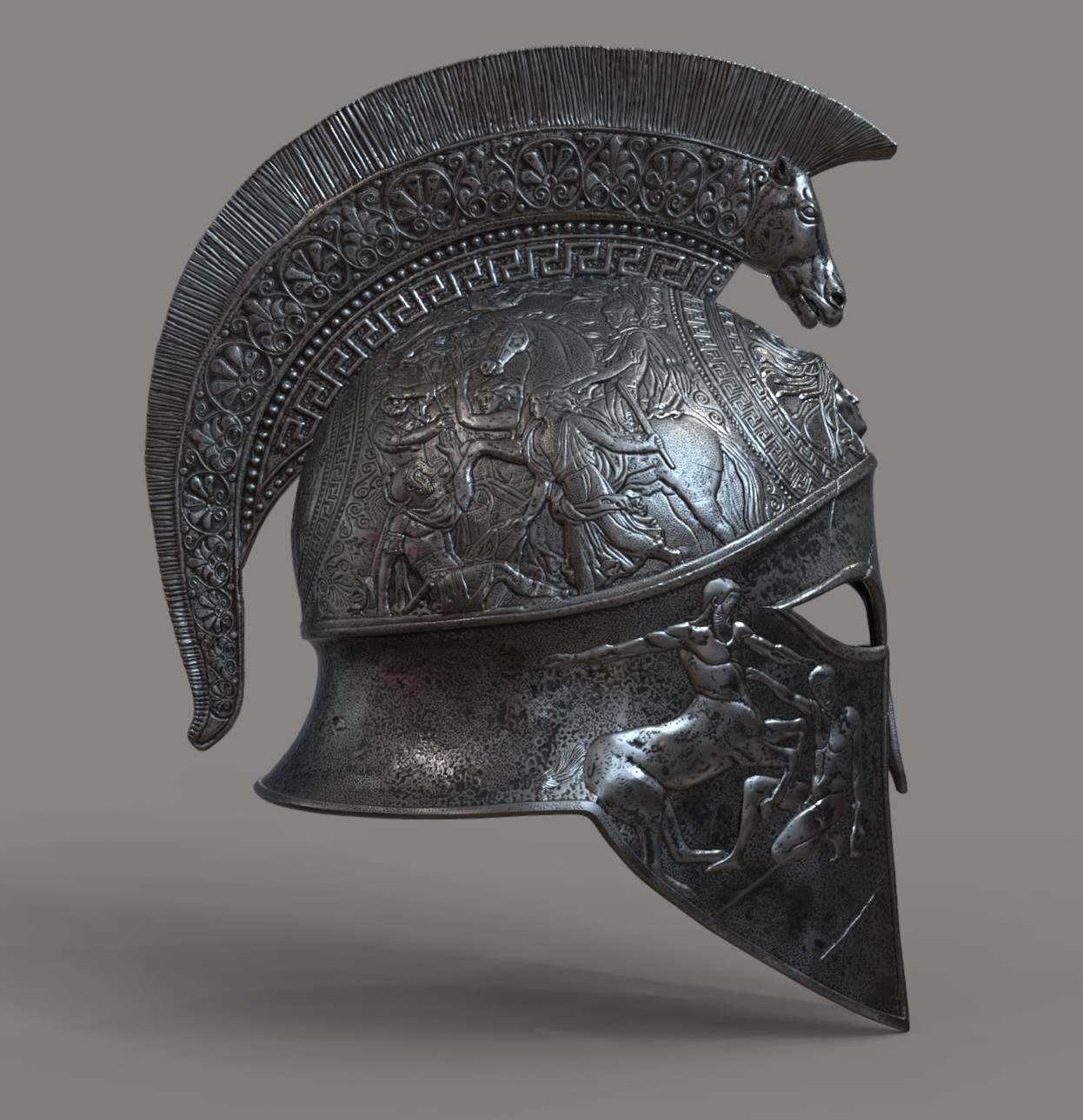 Spartan War Helmet