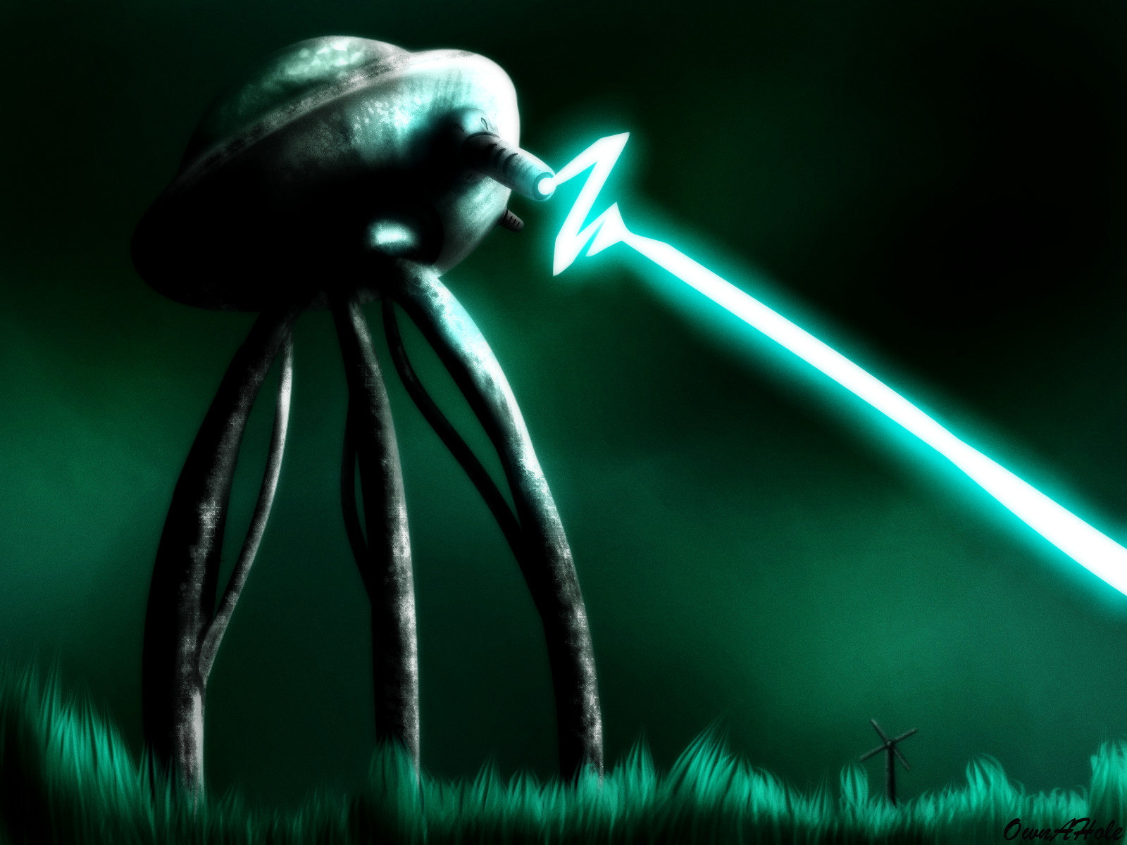 Artstation Alien Tripod Nicholas Sen