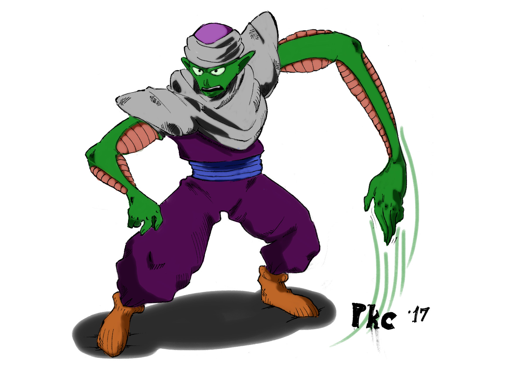 Artstation Dbz Piccolo Fanart James Senecal