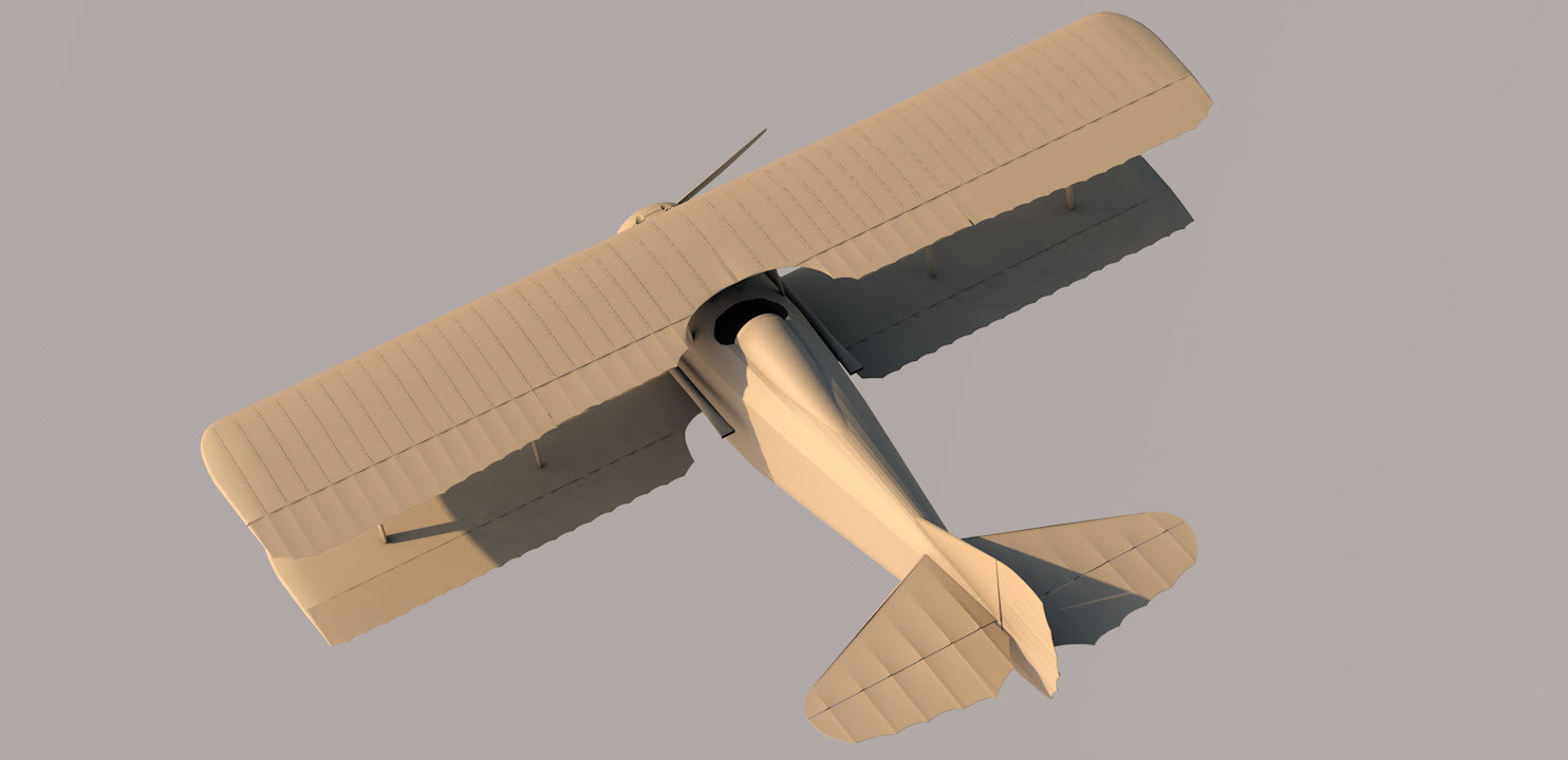 36: SPAD XIII Overview render WIP