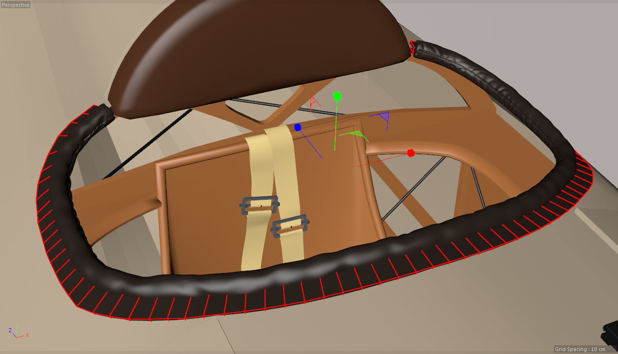 99: Cockpit coaming adjustments