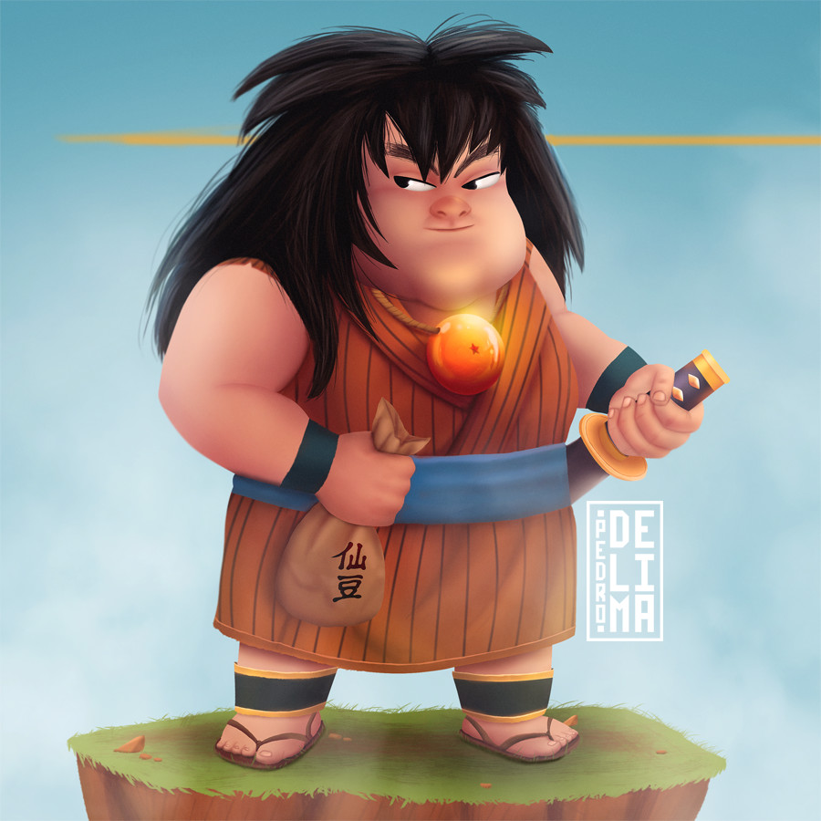 Artstation Yajirobe Dragon Ball Z Pedro De Lima
