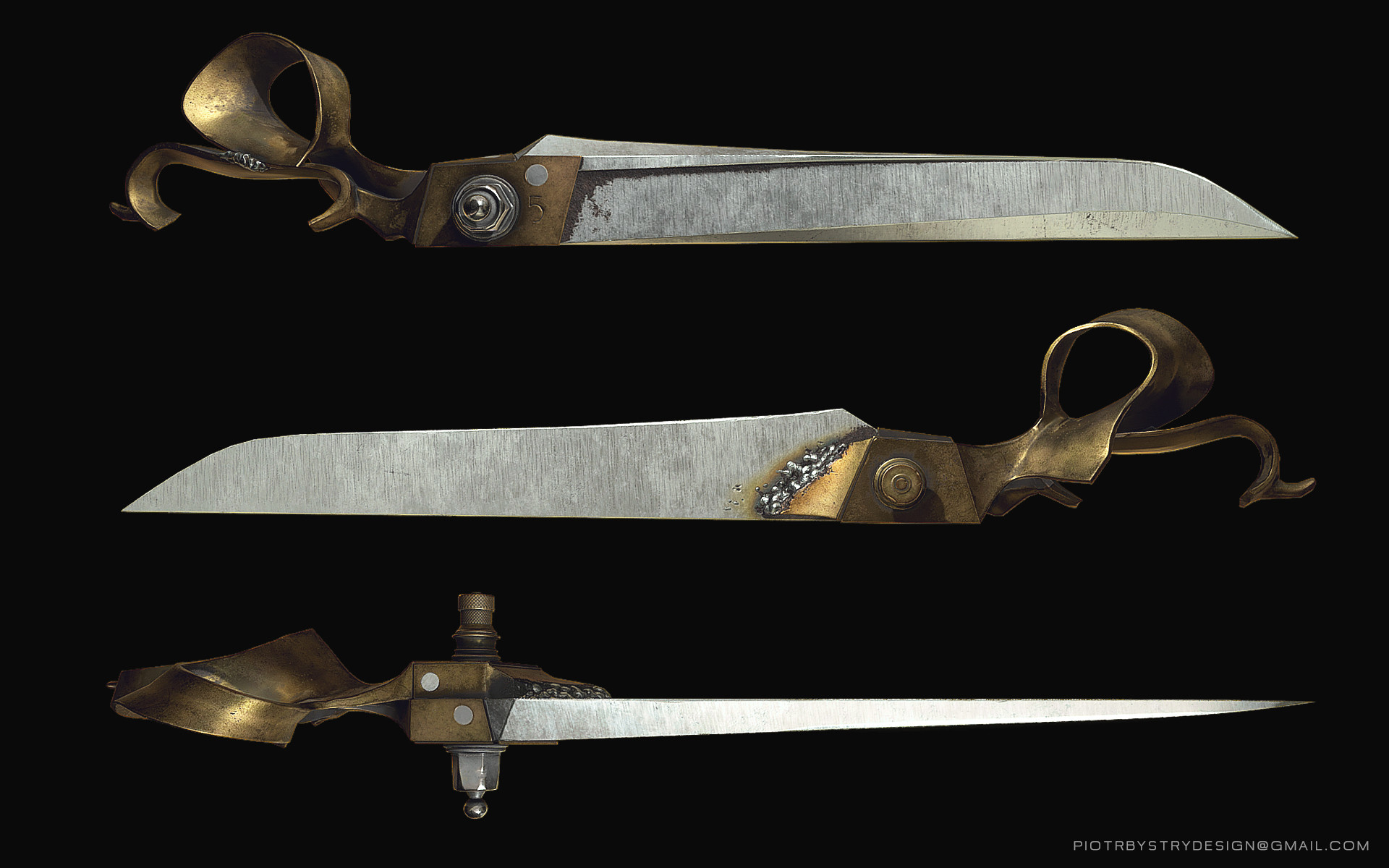 Меч китобоев dishonored чертеж