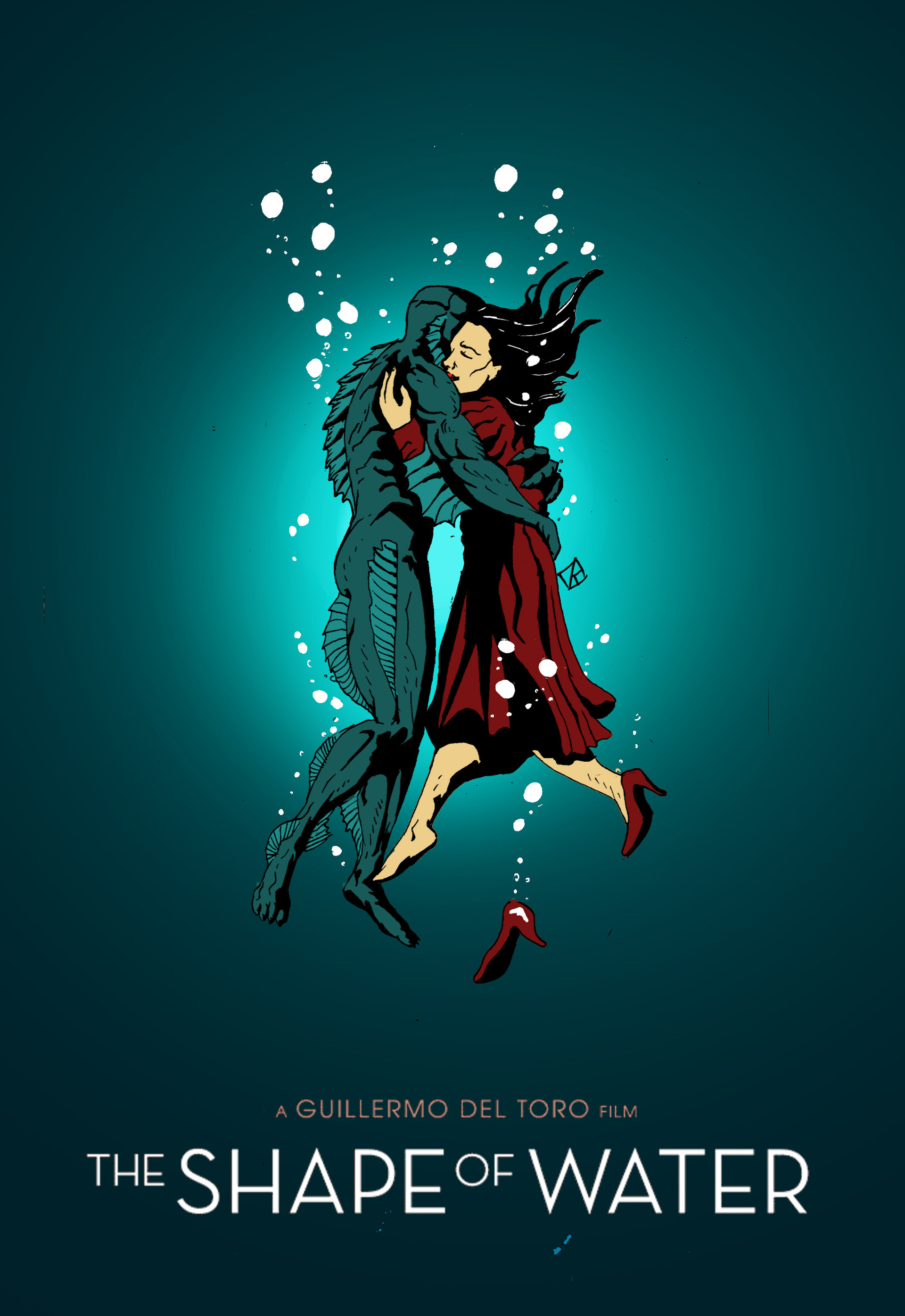 Rafael Danesin Shape of Water Fan Art