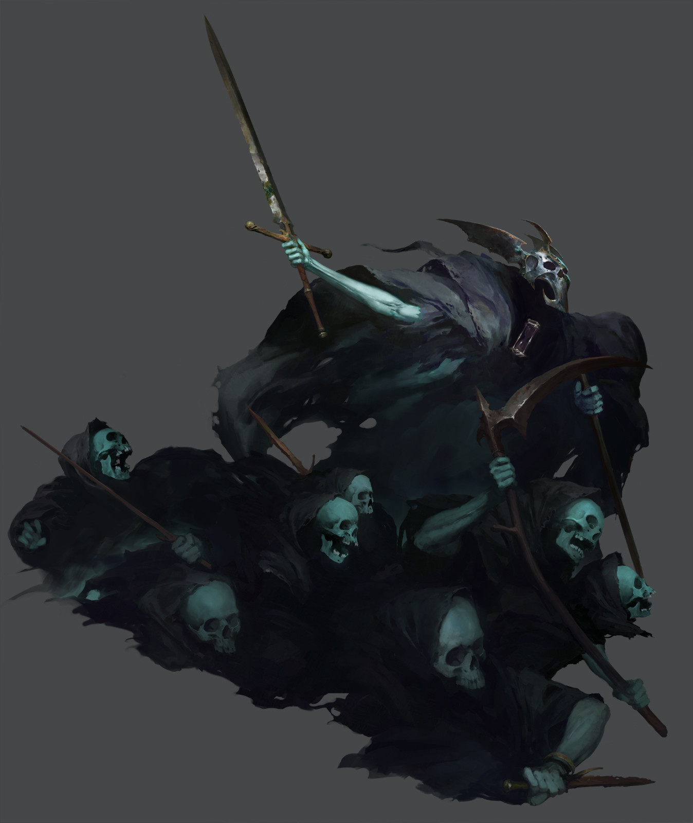 Нежить референс. Андед рога арт. Undead 18. Андед некромант. Игры про нежить.