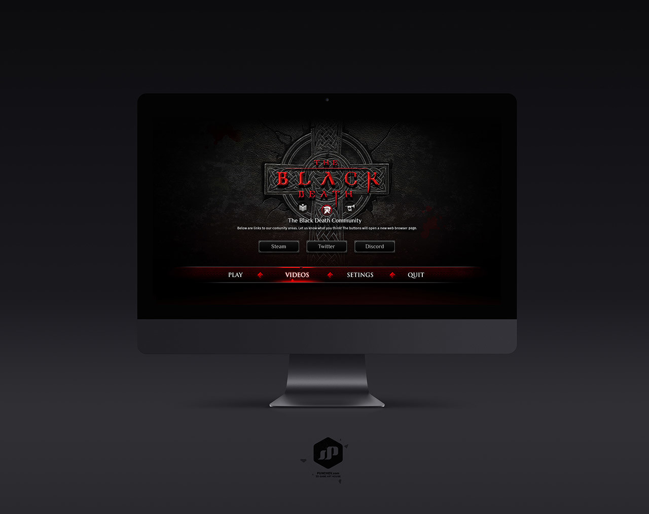 Artstation The Black Death Ui Studio Punchev
