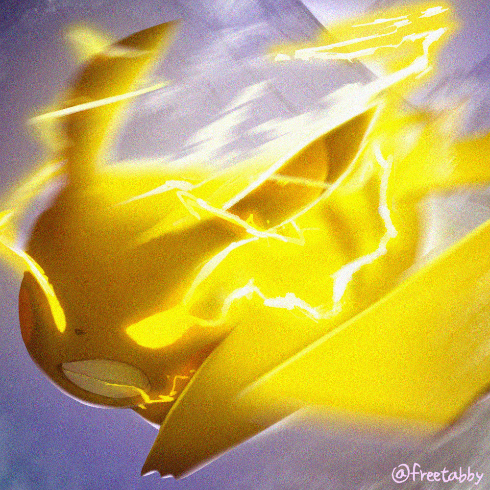 ArtStation Pikachu Quick Attack!