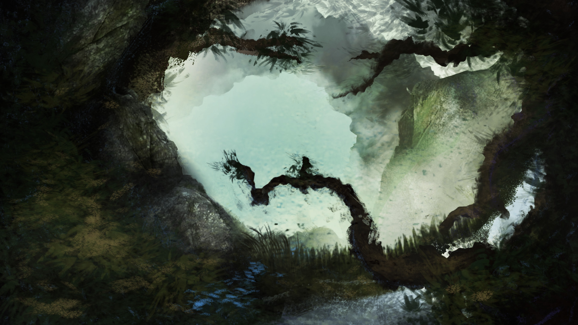 Artstation Environement Digital Painting Lucas Rutkowski